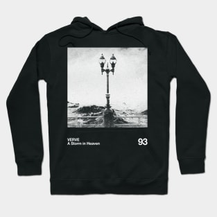 A Storm in Heaven || Classic 80s BW Hoodie